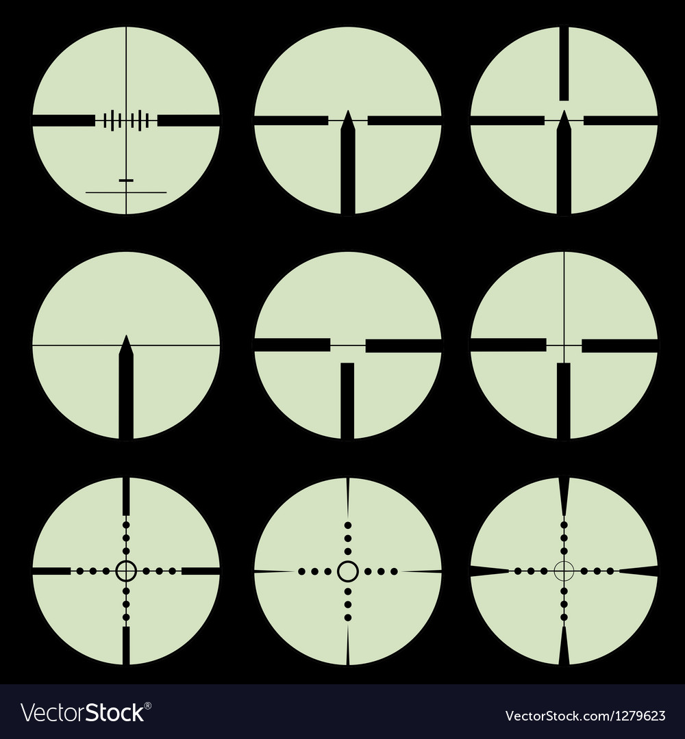 Sniper Scope Target Set