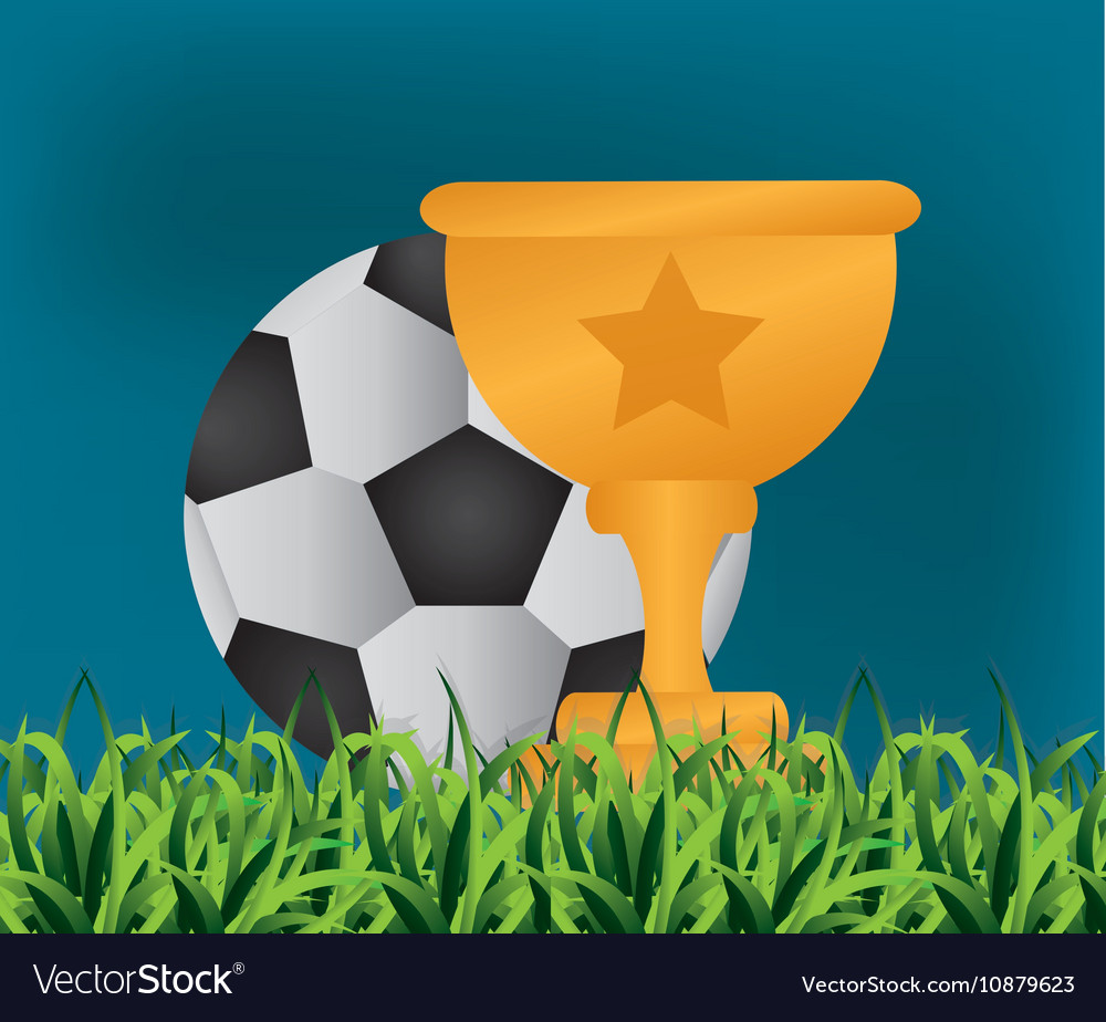 Soccer football related icons image