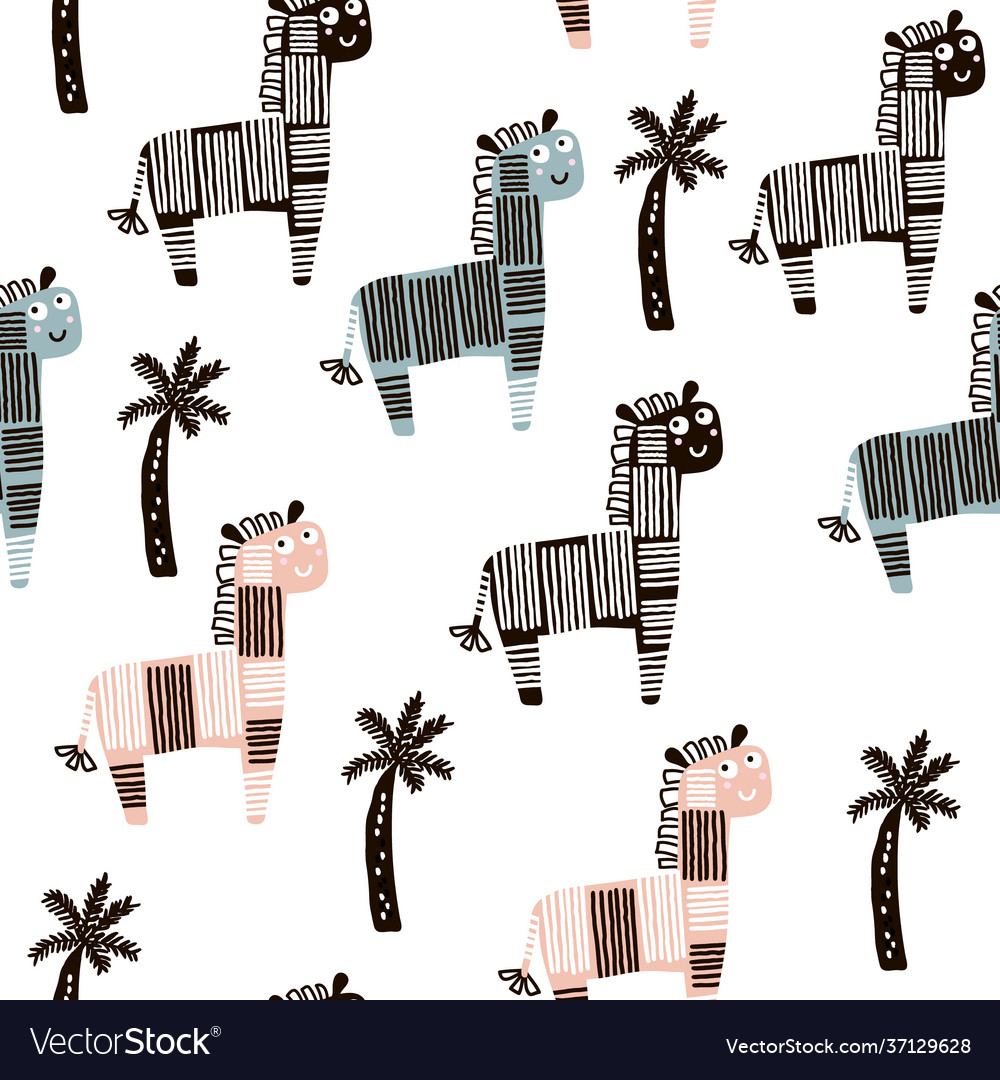 Charming Zebra Pattern