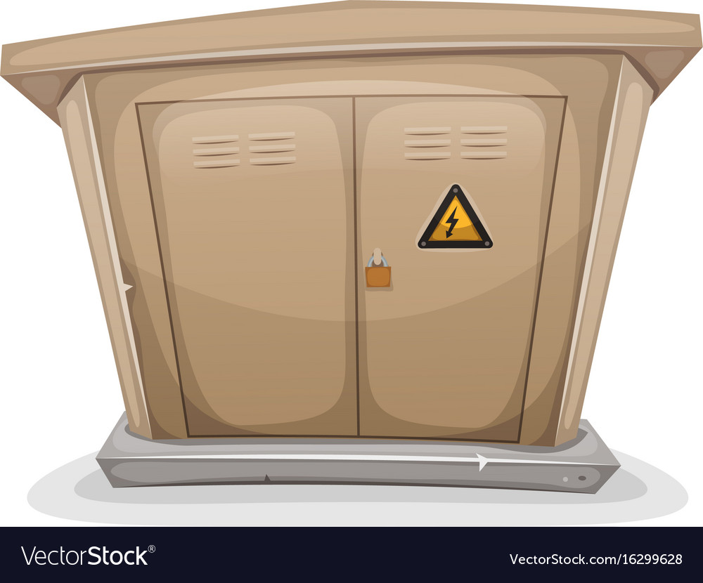 Electrical cabinet Royalty Free Vector Image - VectorStock