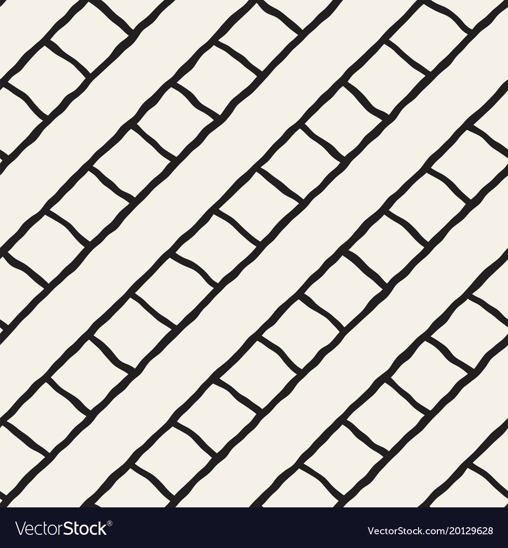 Hand drawn style seamless pattern abstract