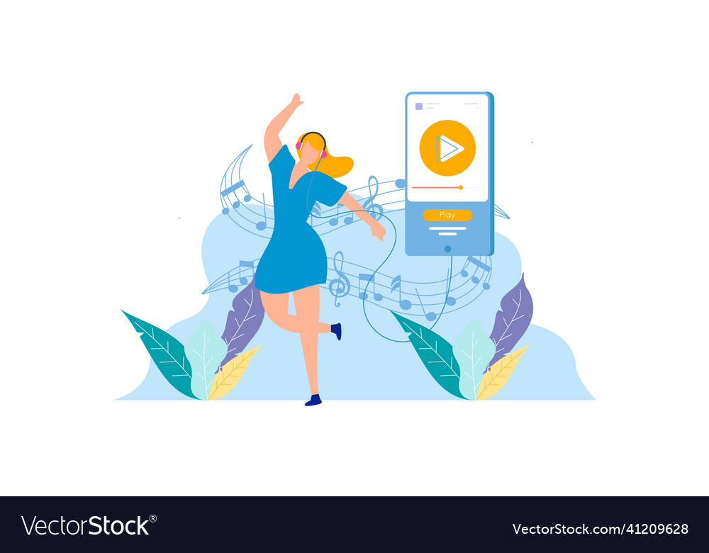 Music player application for website