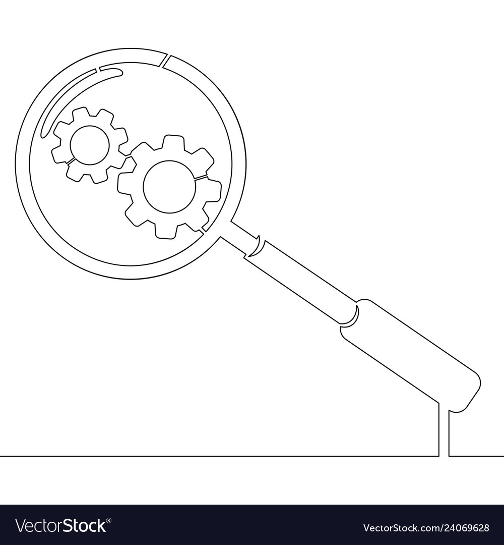 One line search engine optimization concept