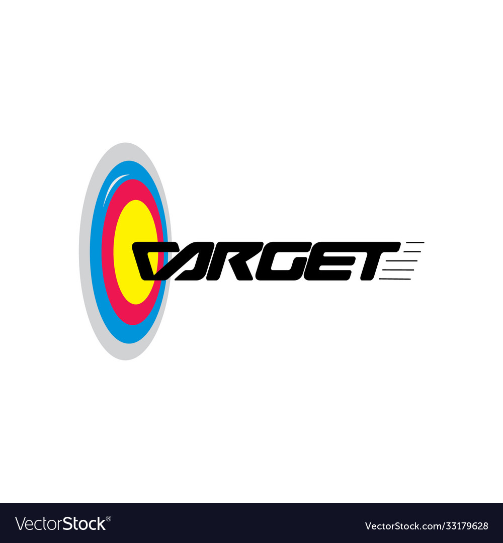 Text target dart arrow fast symbol