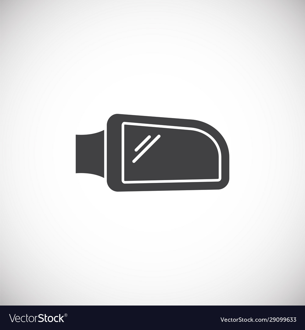 Car part icon on background for graphic and web