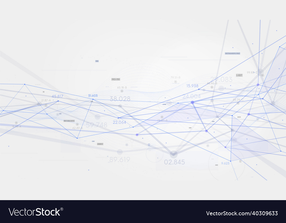 Cluster-Analyse Polygone Plexiglasstruktur vector image Cluster-Analyse Polygone Plexiglasstruktur
