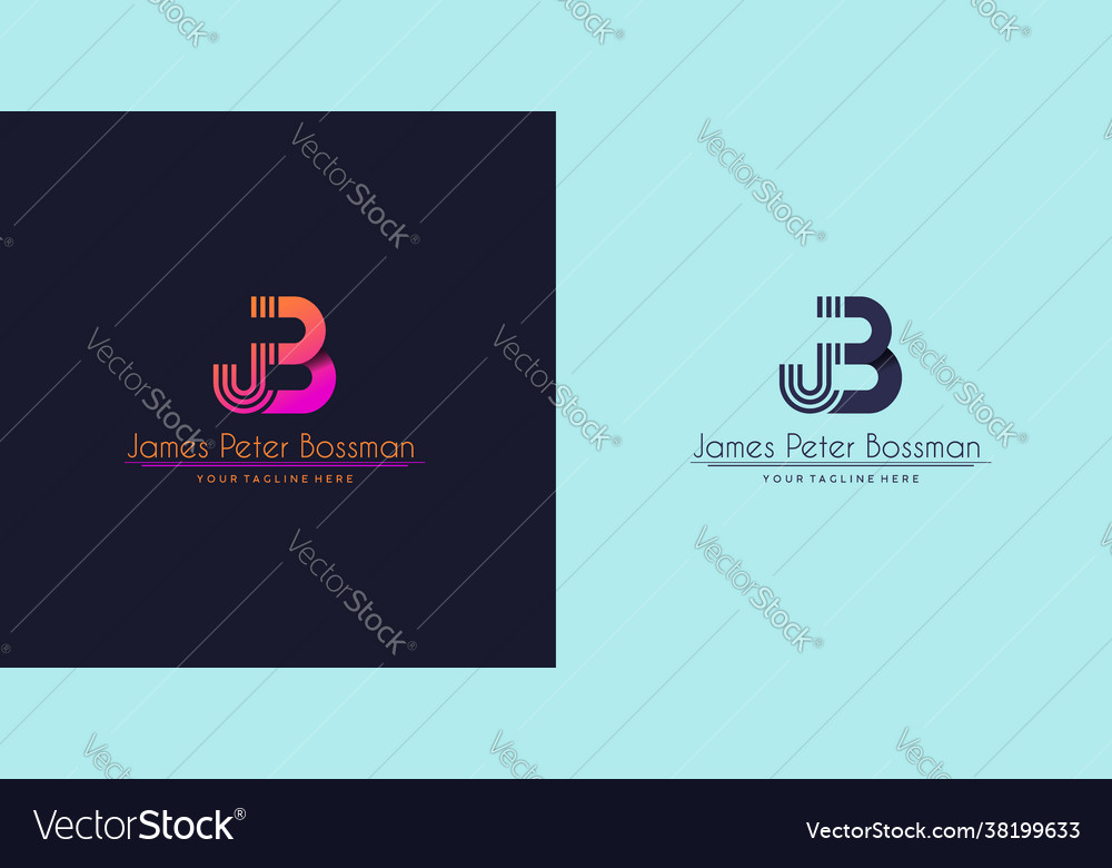 J & B Initial Linked Logo
