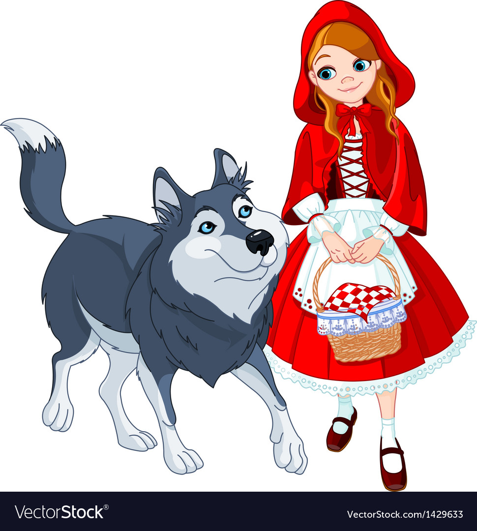 Little Red Riding Hood And The Wolf