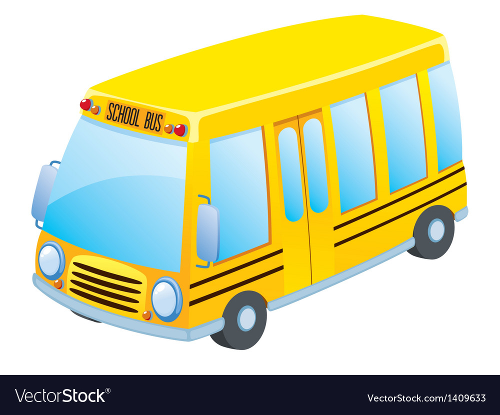 School bus Royalty Free Vector Image - VectorStock