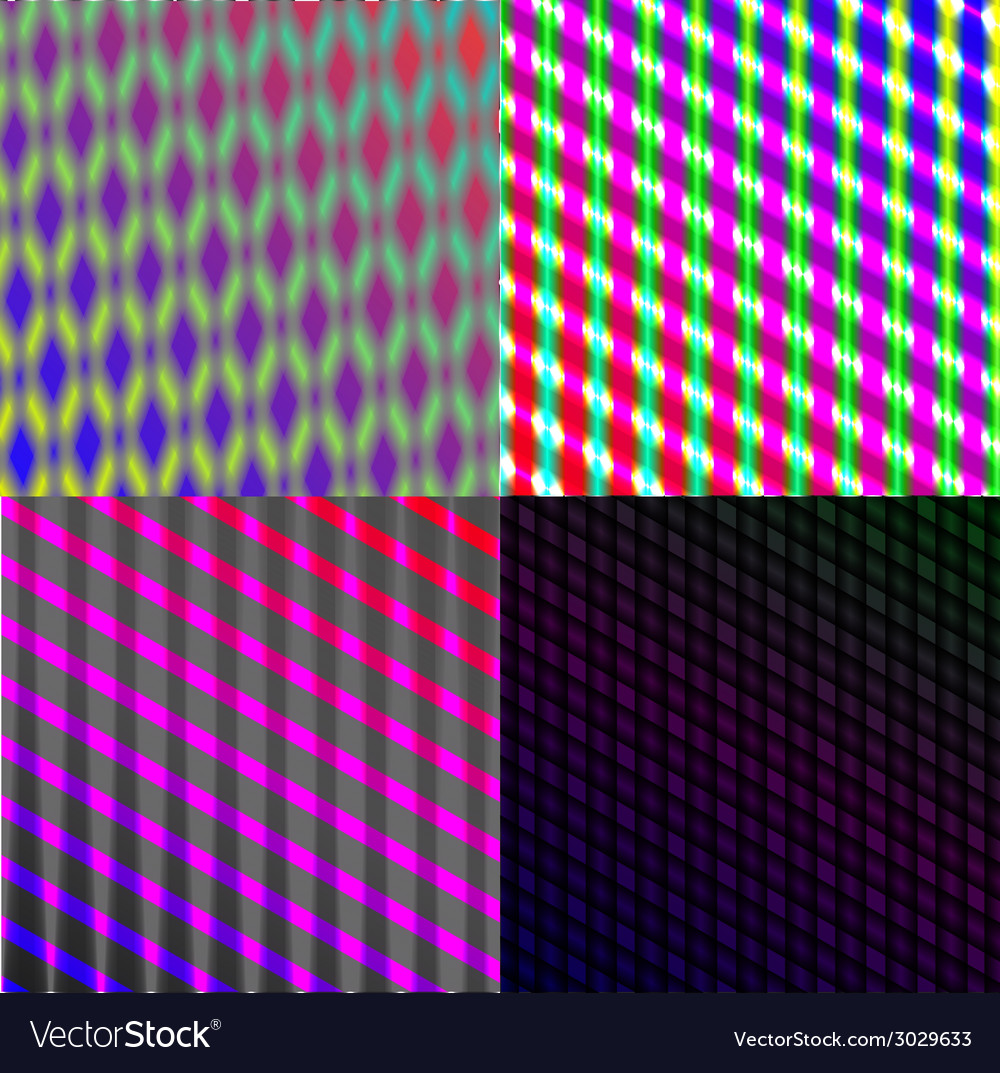 Set of dark abstract spectrum background lines
