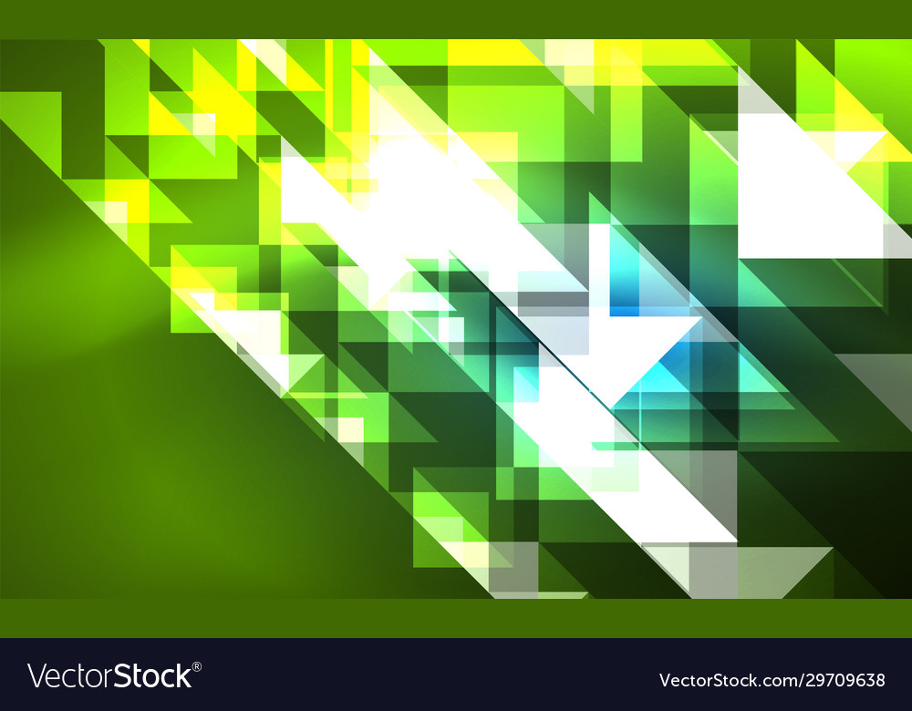 Abstract background mosaic triangle pattern vector image Abstract background mosaic triangle pattern