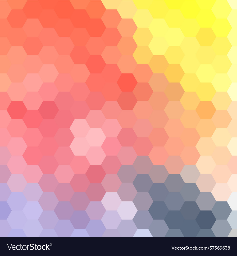 Bright abstract pattern polygons