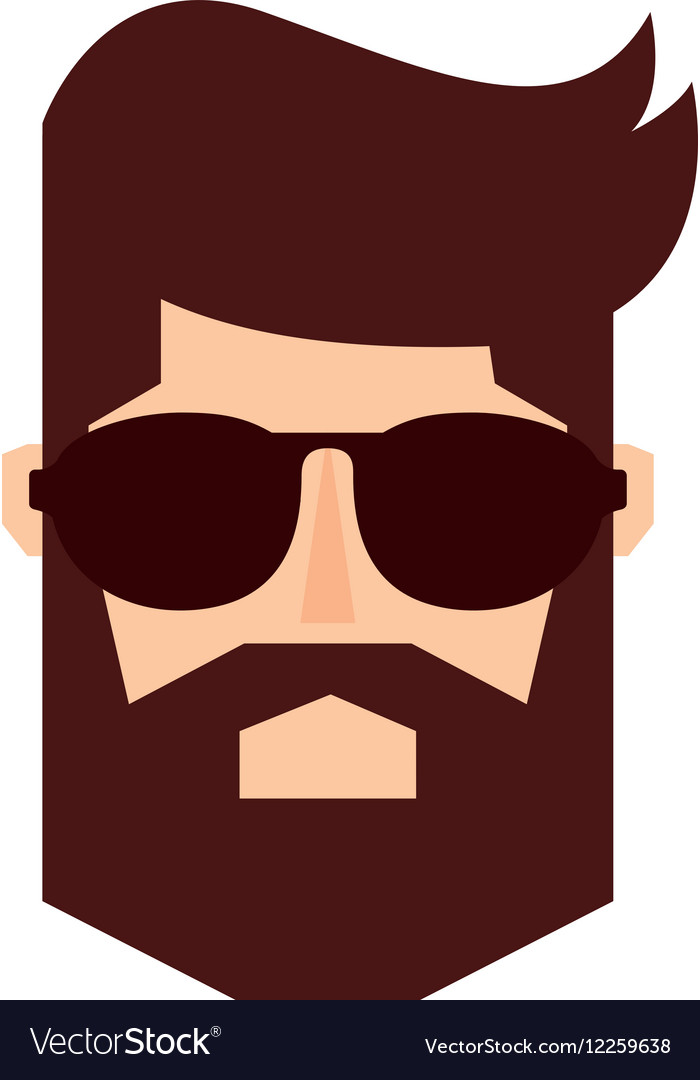 Man character style hipster