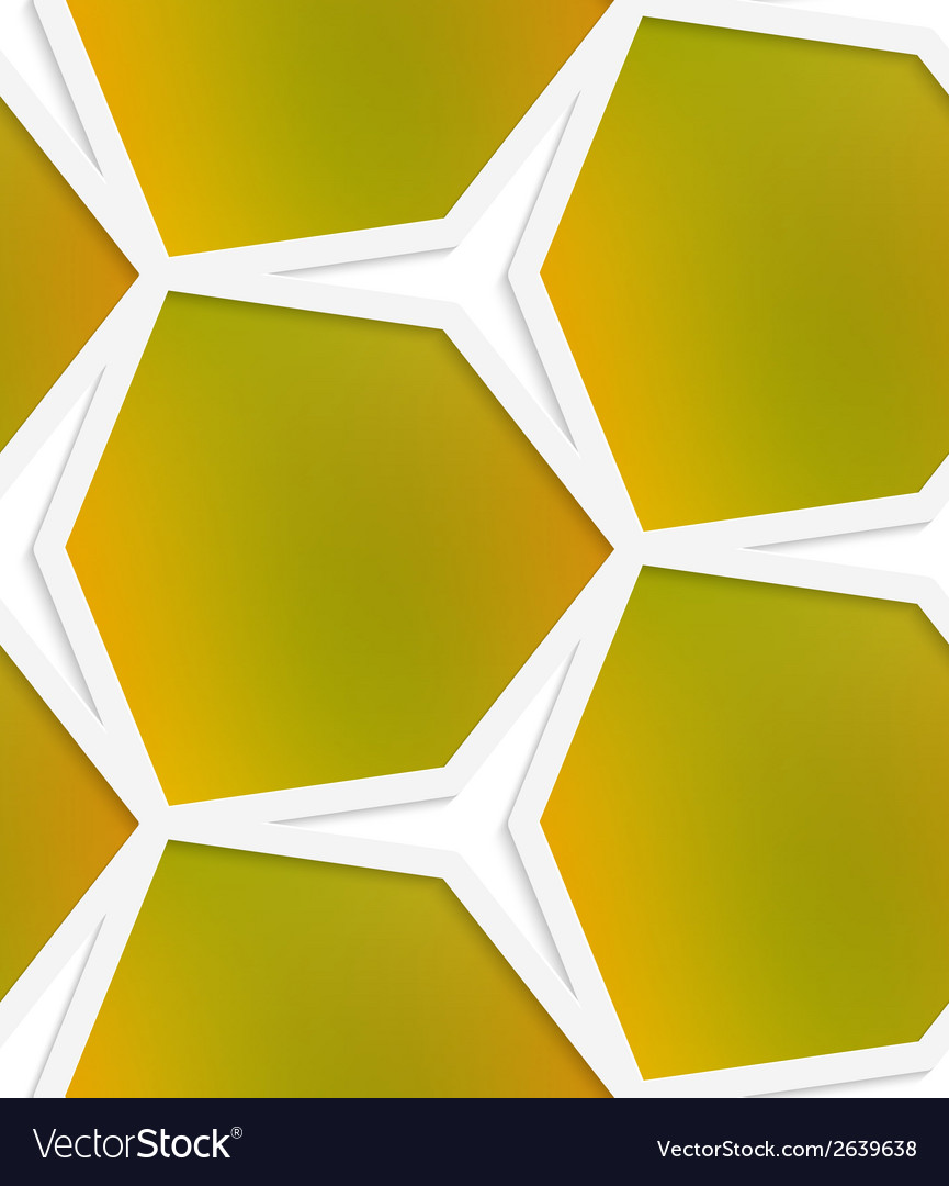 White hexagonal net with mesh seamless pattern