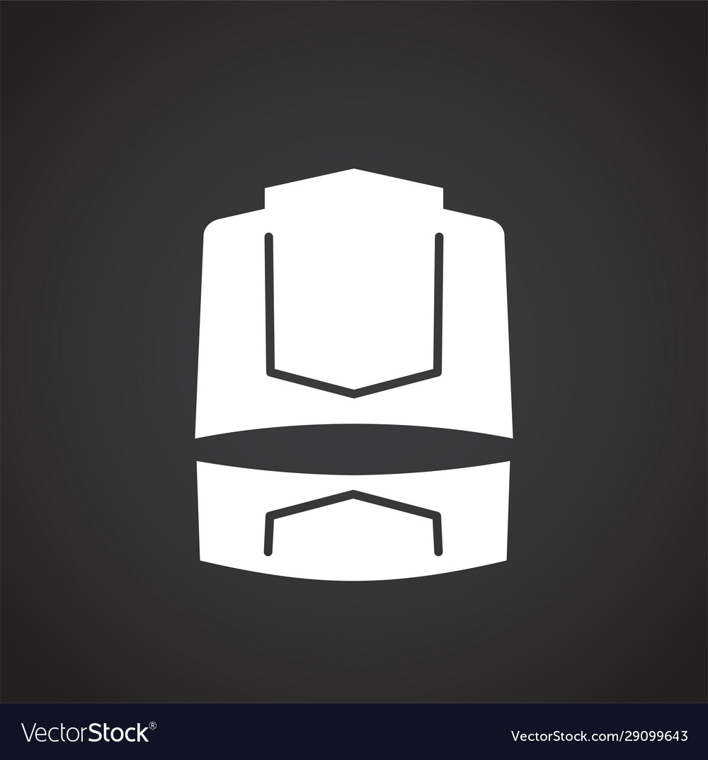 Car part icon on background for graphic and web