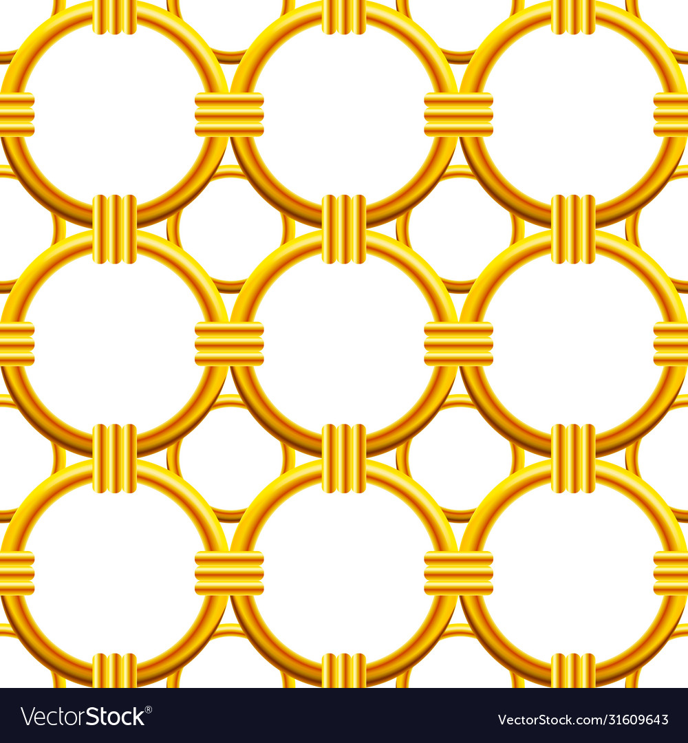 Chain mail seamless pattern collection Vector Image Chain mail seamless pattern collection