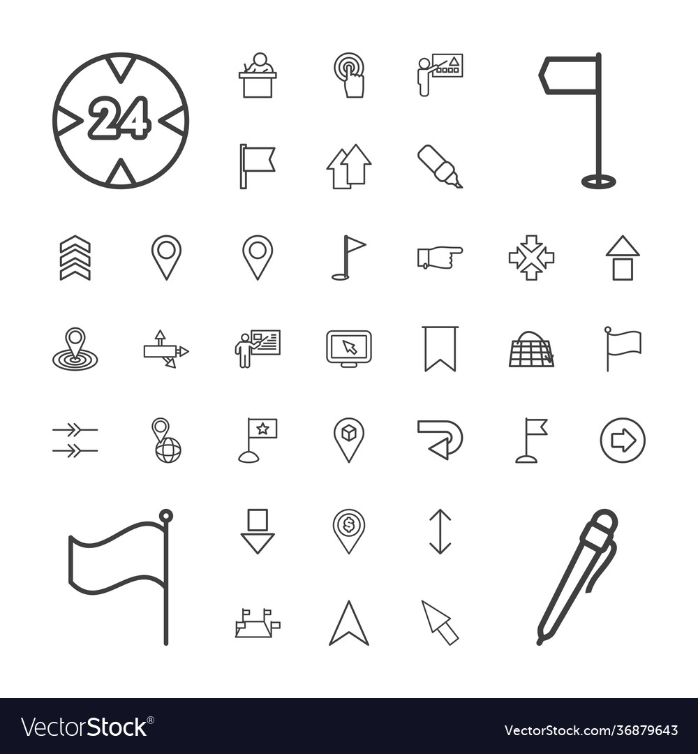 Pointer icons