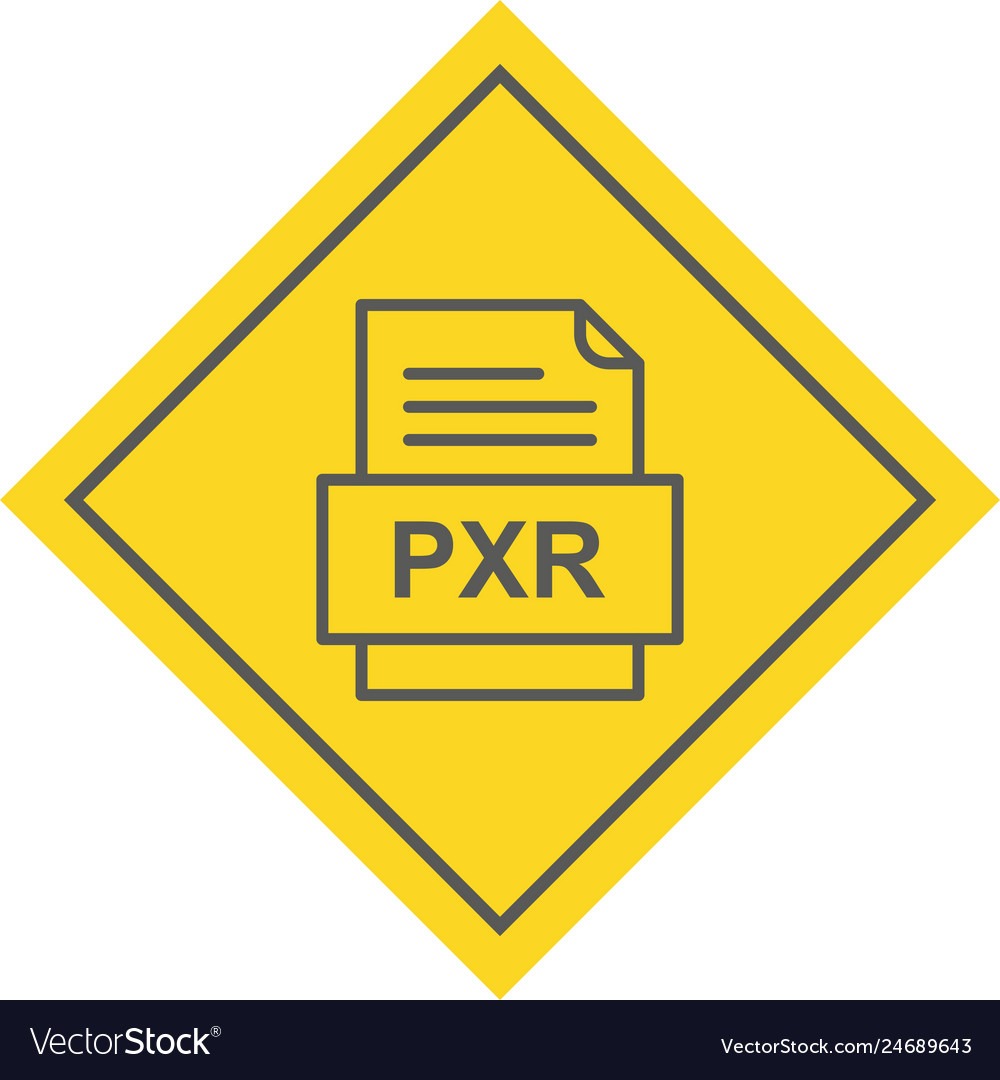 Pxr file document icon