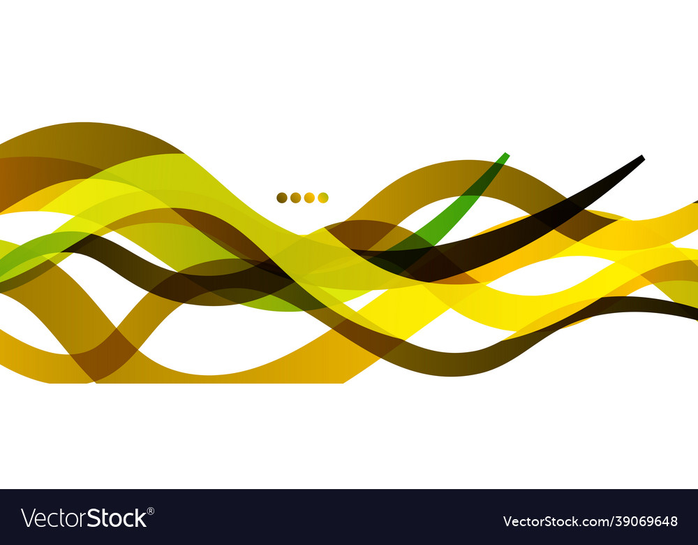 Abstract background - transparent overlapping wavy Vector Image Abstract background - transparent overlapping wavy