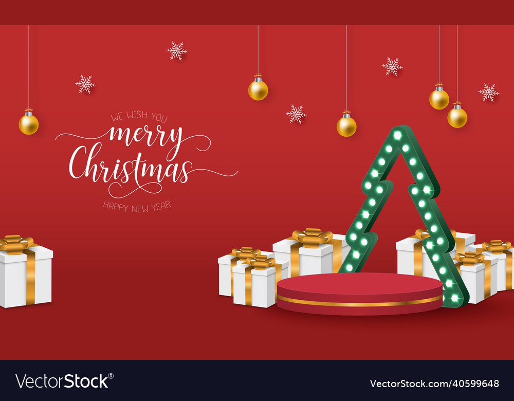 Abstract minimal mock up scene geometry podium vector image Abstract minimal mock up scene geometry podium