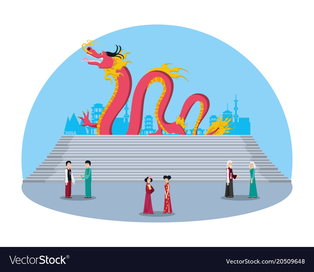 Chinese culture people characters