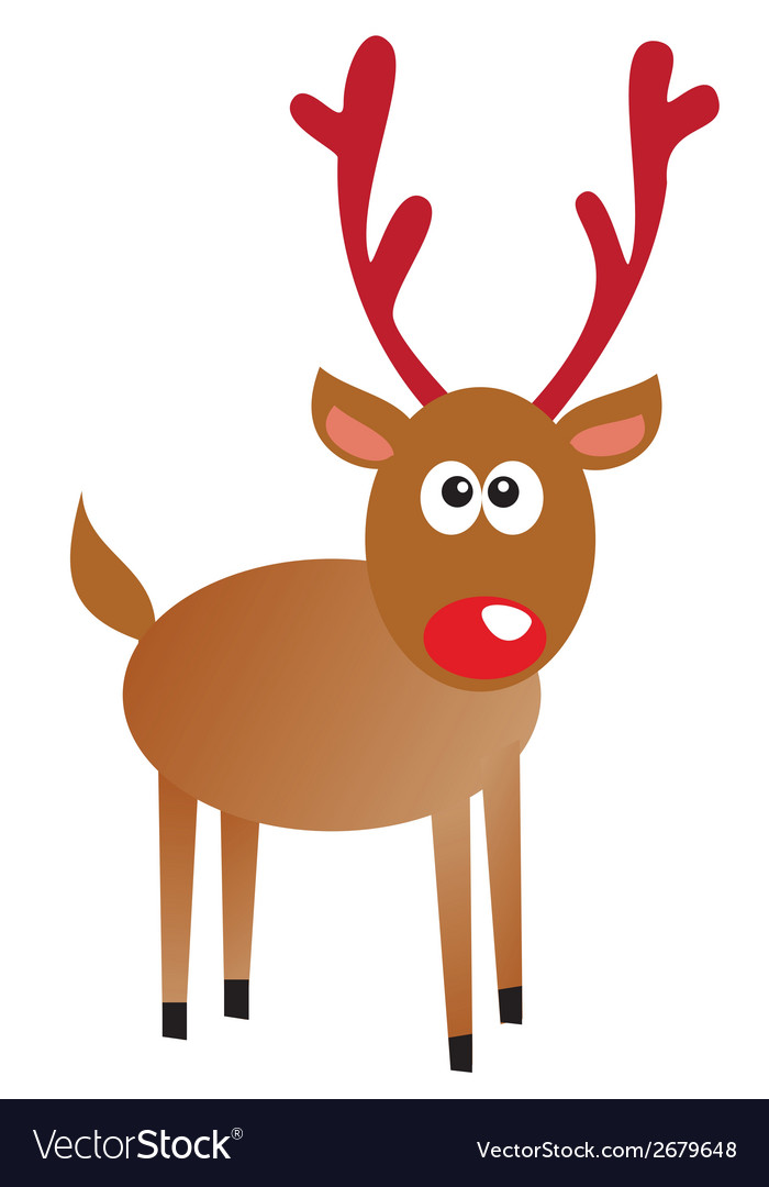 Reindeer Royalty Free Vector Image - VectorStock