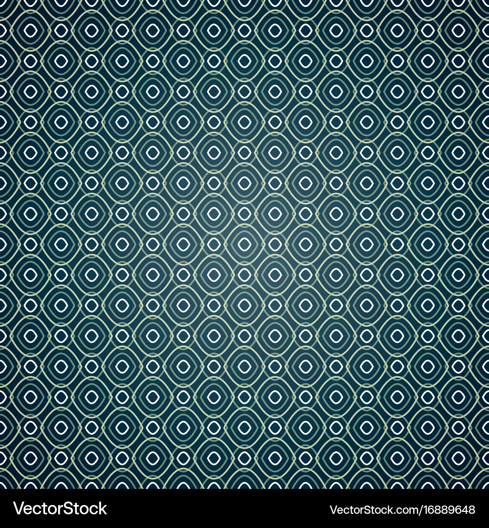 Seamless geometric pattern on blue background Vector Image