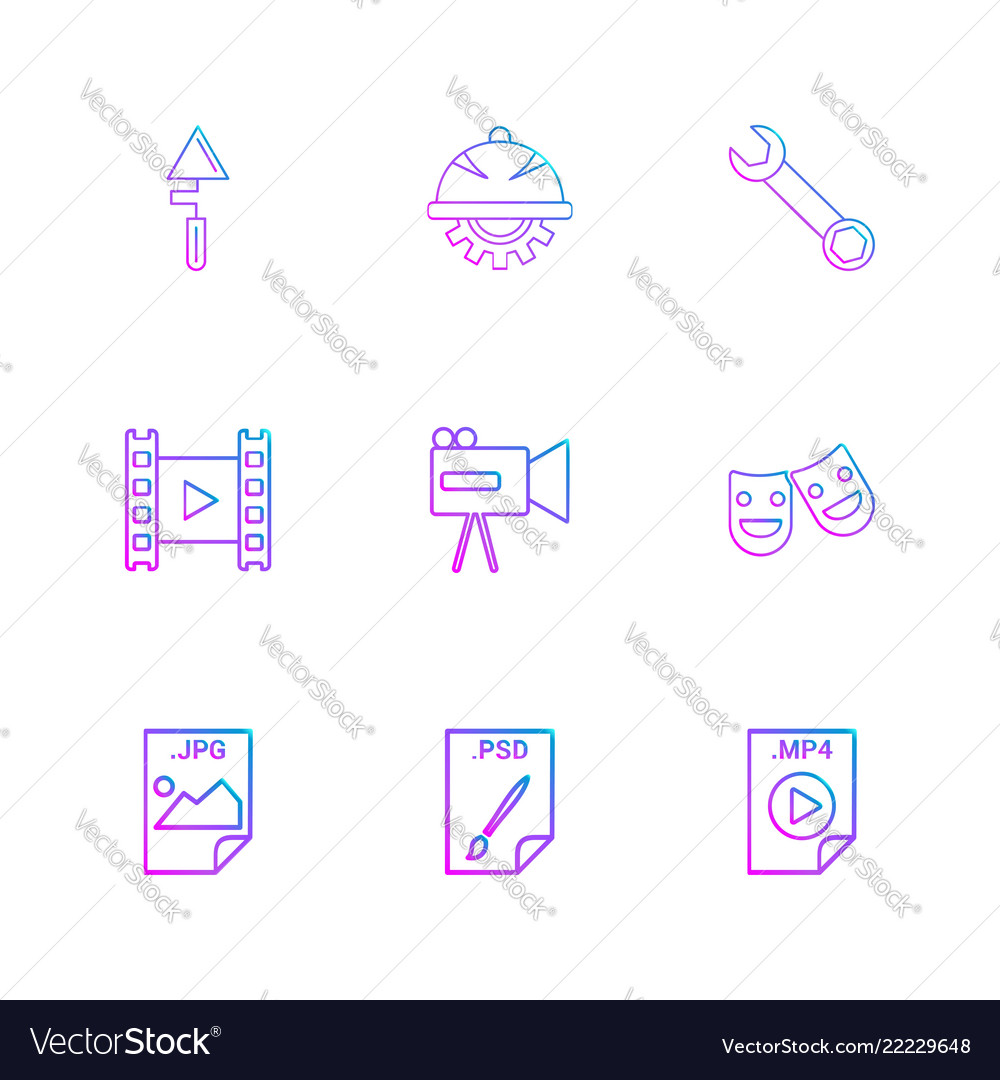Spade gear wrench video camcoder smiley