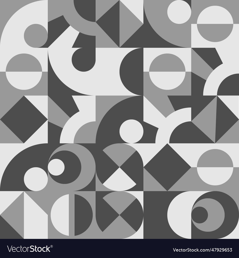 Abstract pattern of arbitrary geometric shapes Vector Image Abstract pattern of arbitrary geometric shapes