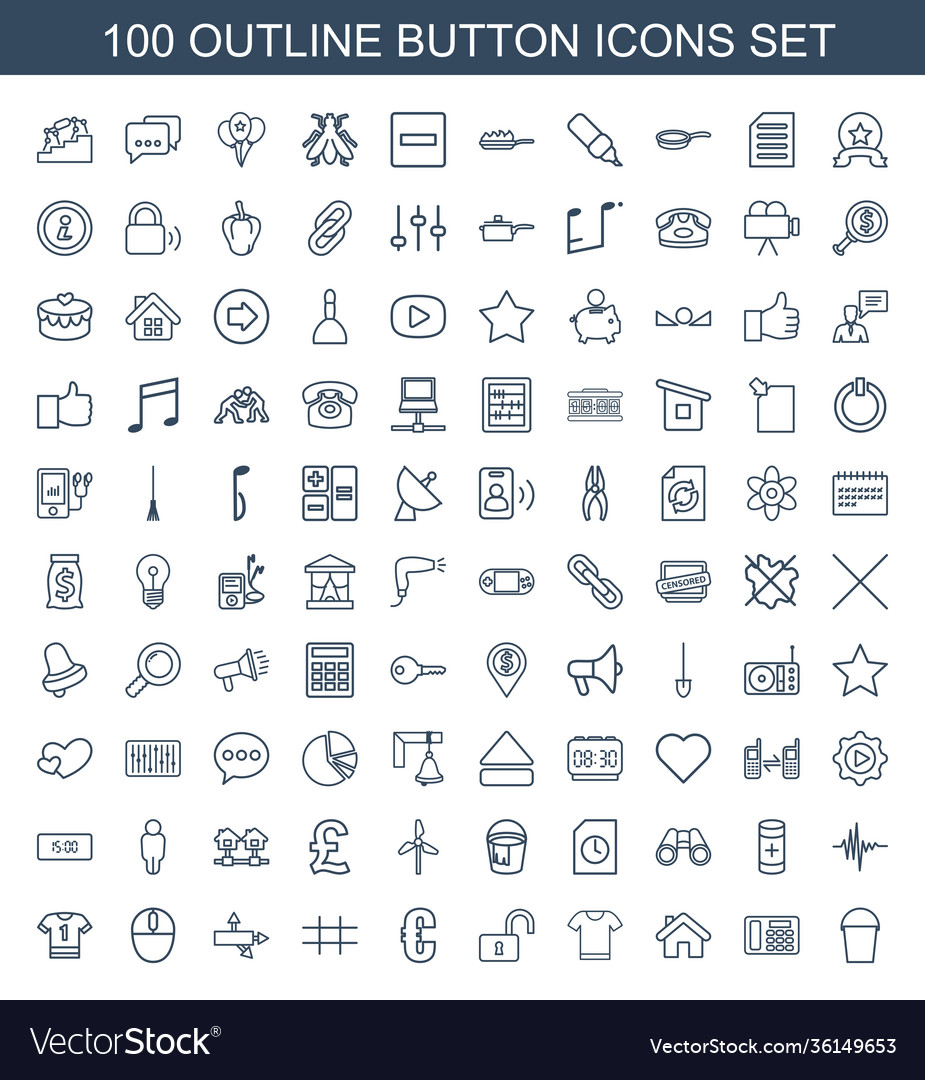 Button icons