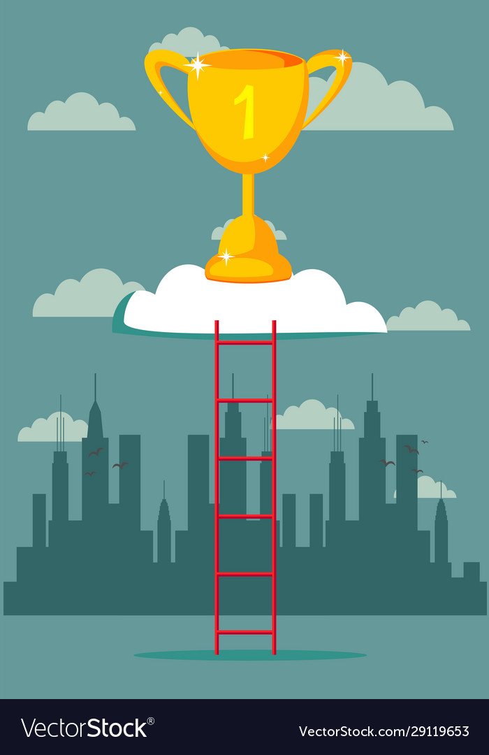 Climb to trophy over clouds