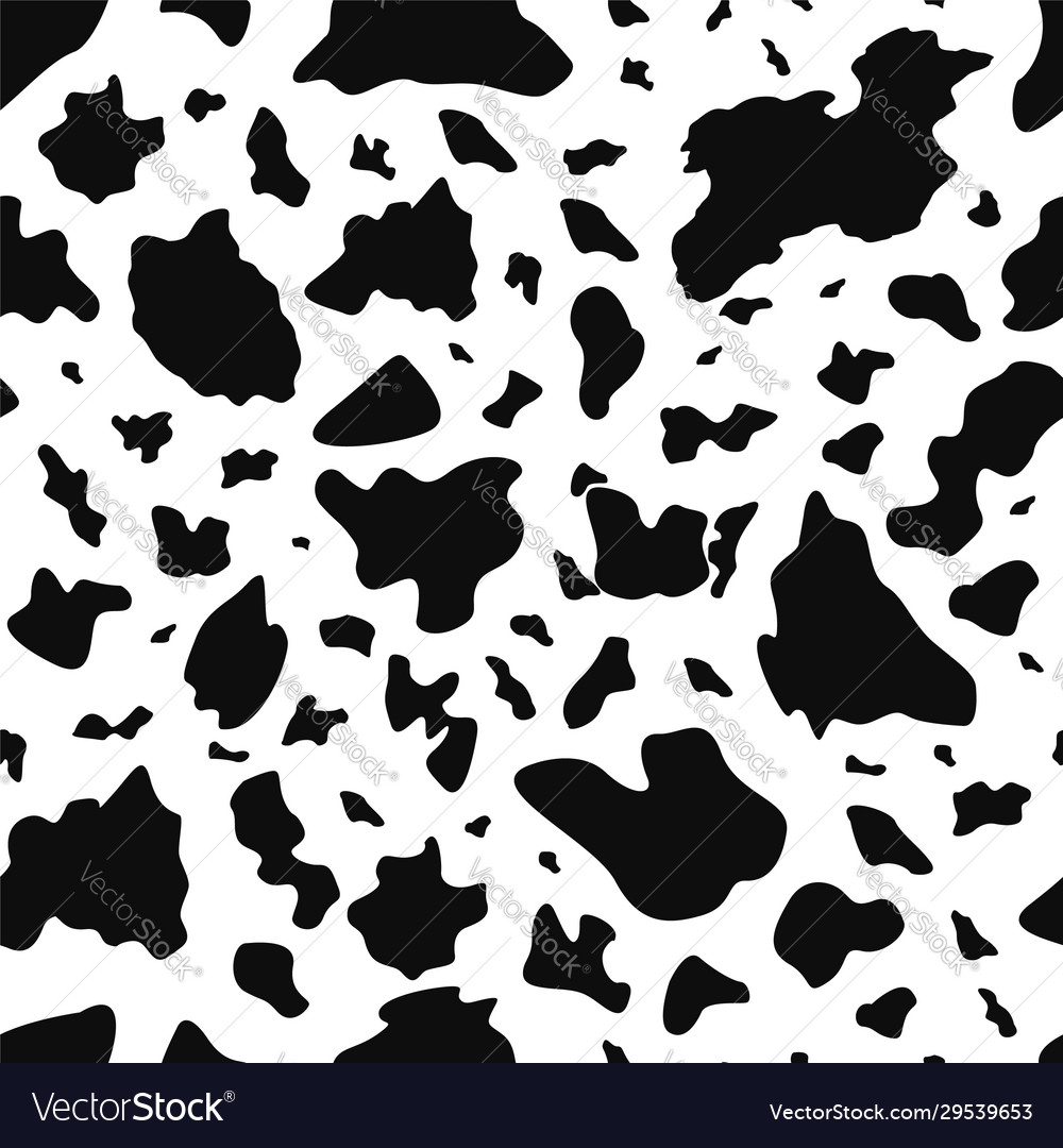 Cow Print Seamless Pattern