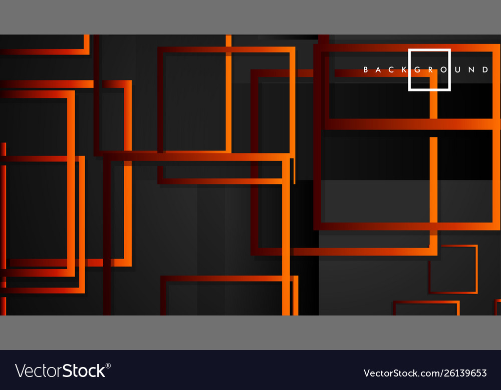 Modern abstract squares backgrounds with a black Vector Image