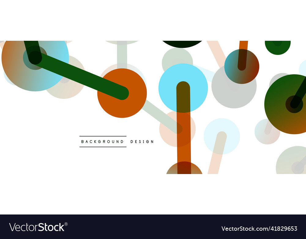Network concept abstract background dots vector image Network concept abstract background dots