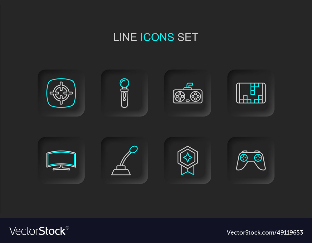 Set line game controller or joystick rating
