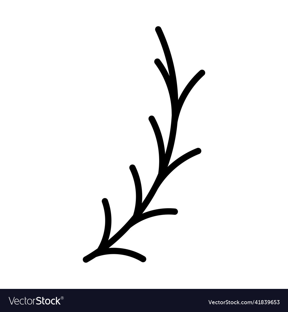 Tree branch icon design template isolated vector image Tree branch icon design template isolated