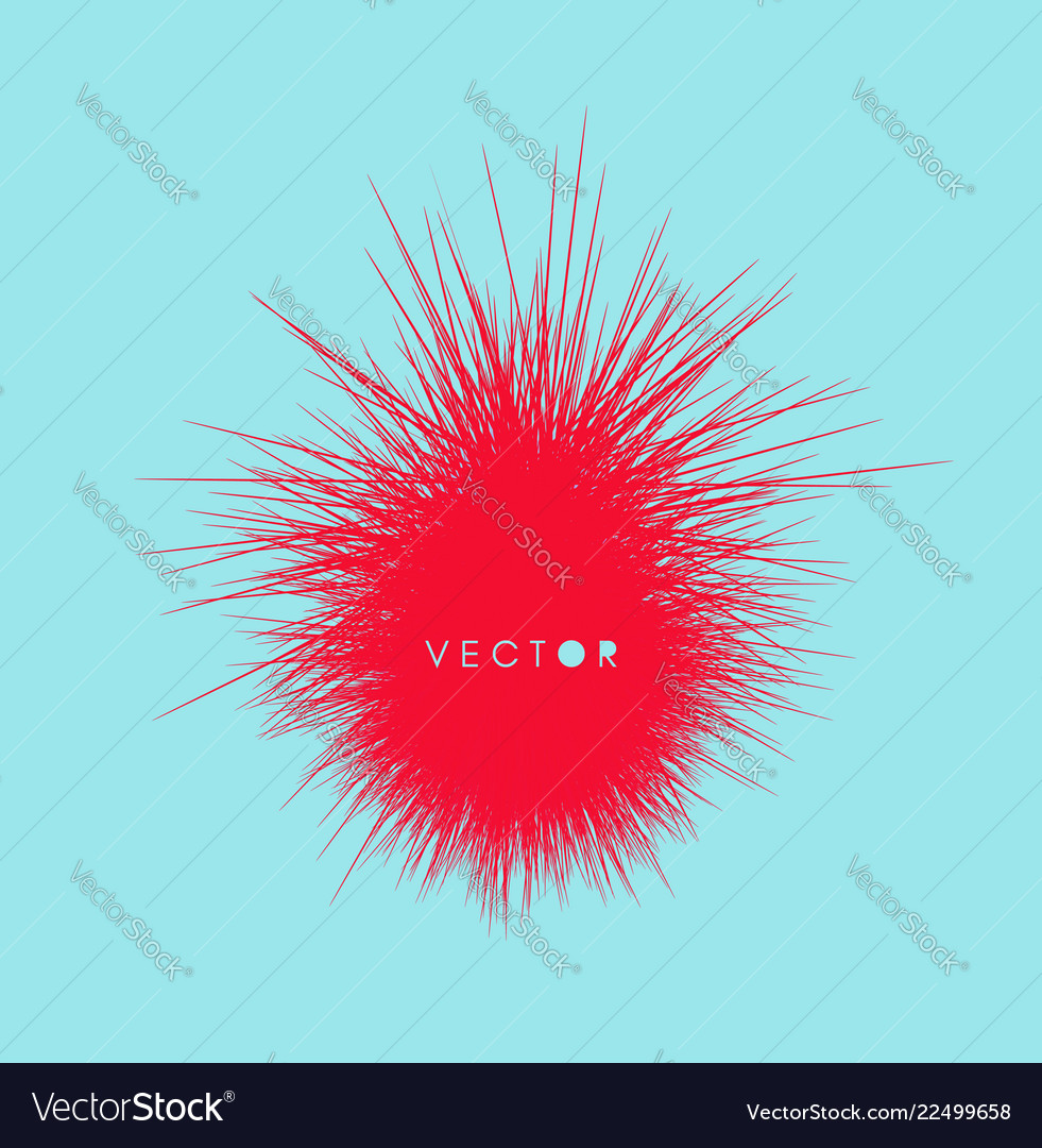 Prickly 3D Abstract Element