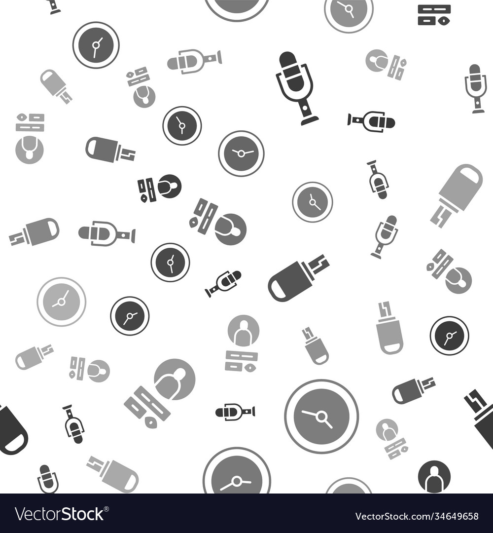 Set microphone clock usb flash drive and create