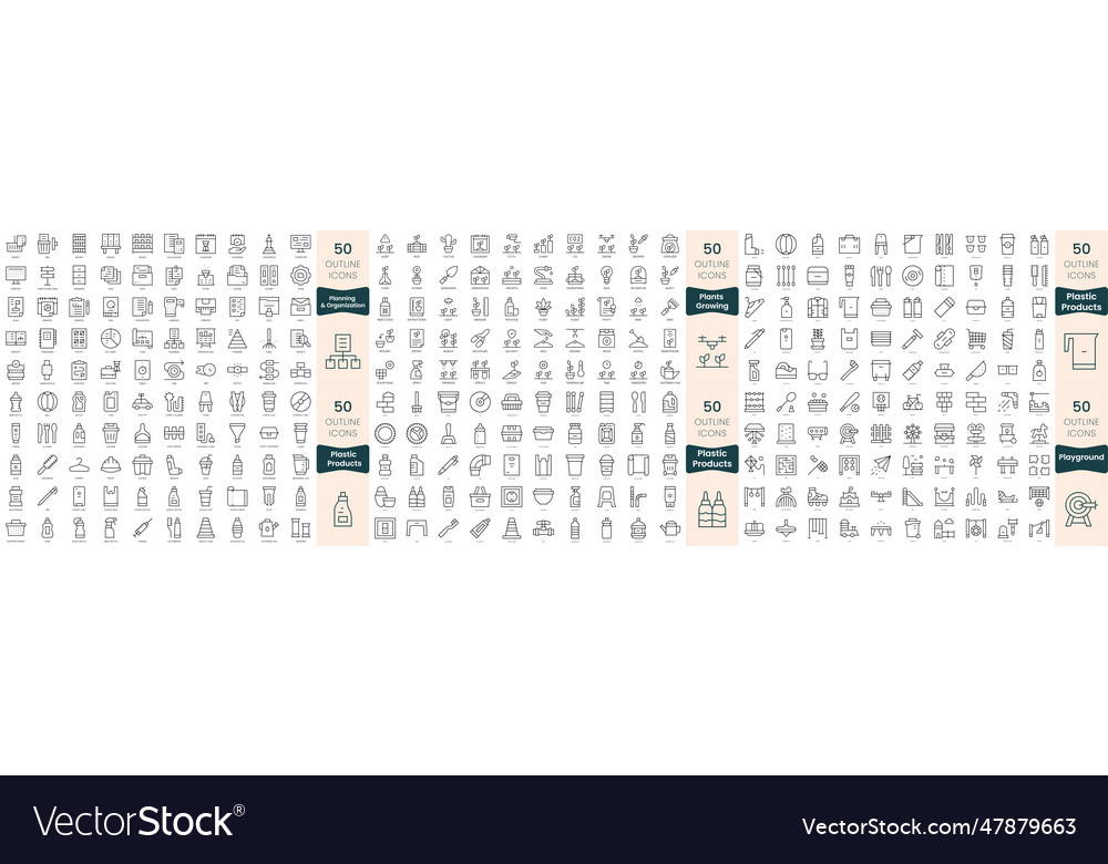 300 thin line icons bundle in this set include vector image 300 thin line icons bundle in this set include