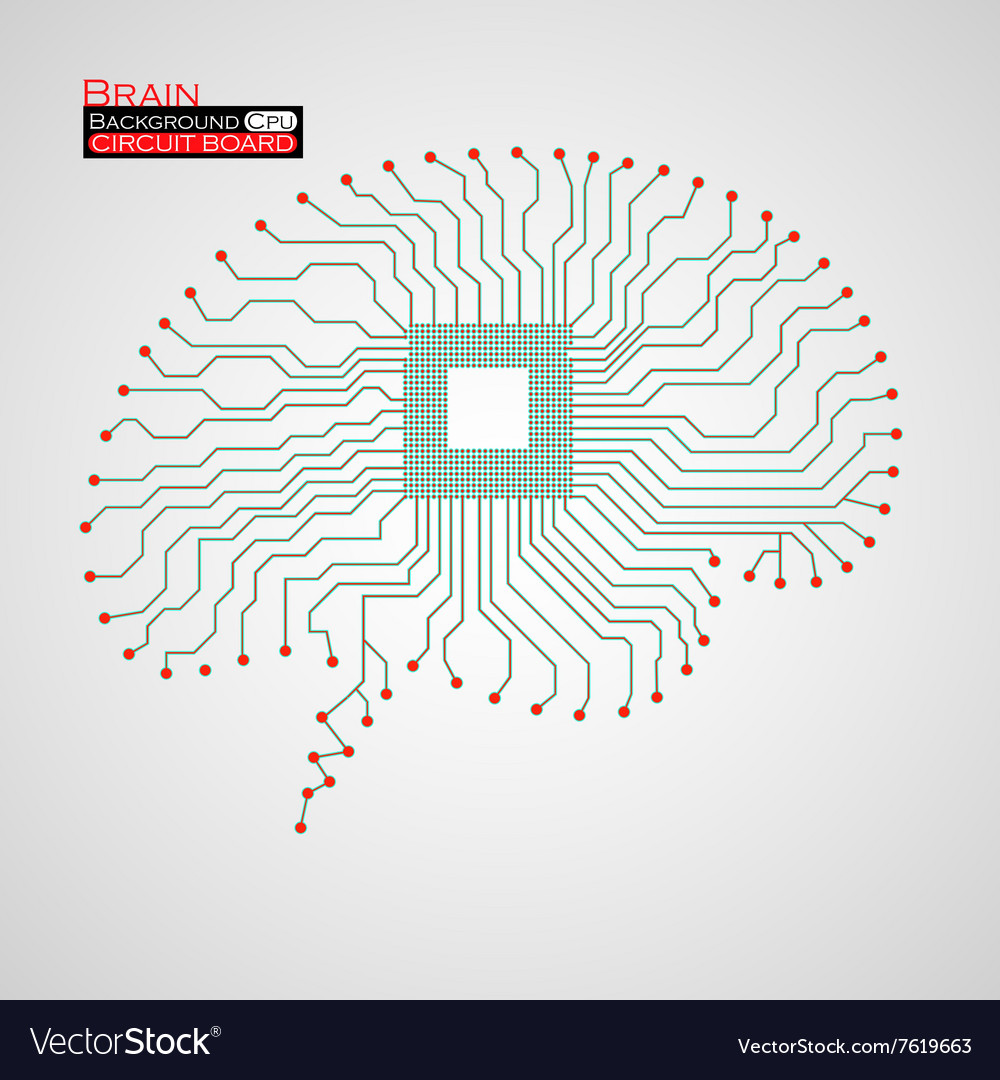 Brain cpu circuit board