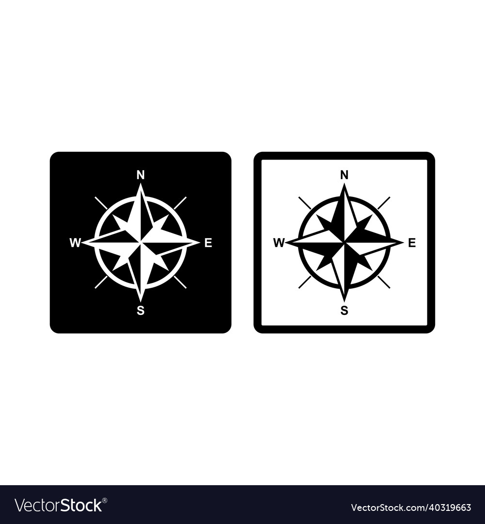 Compass icon navigation