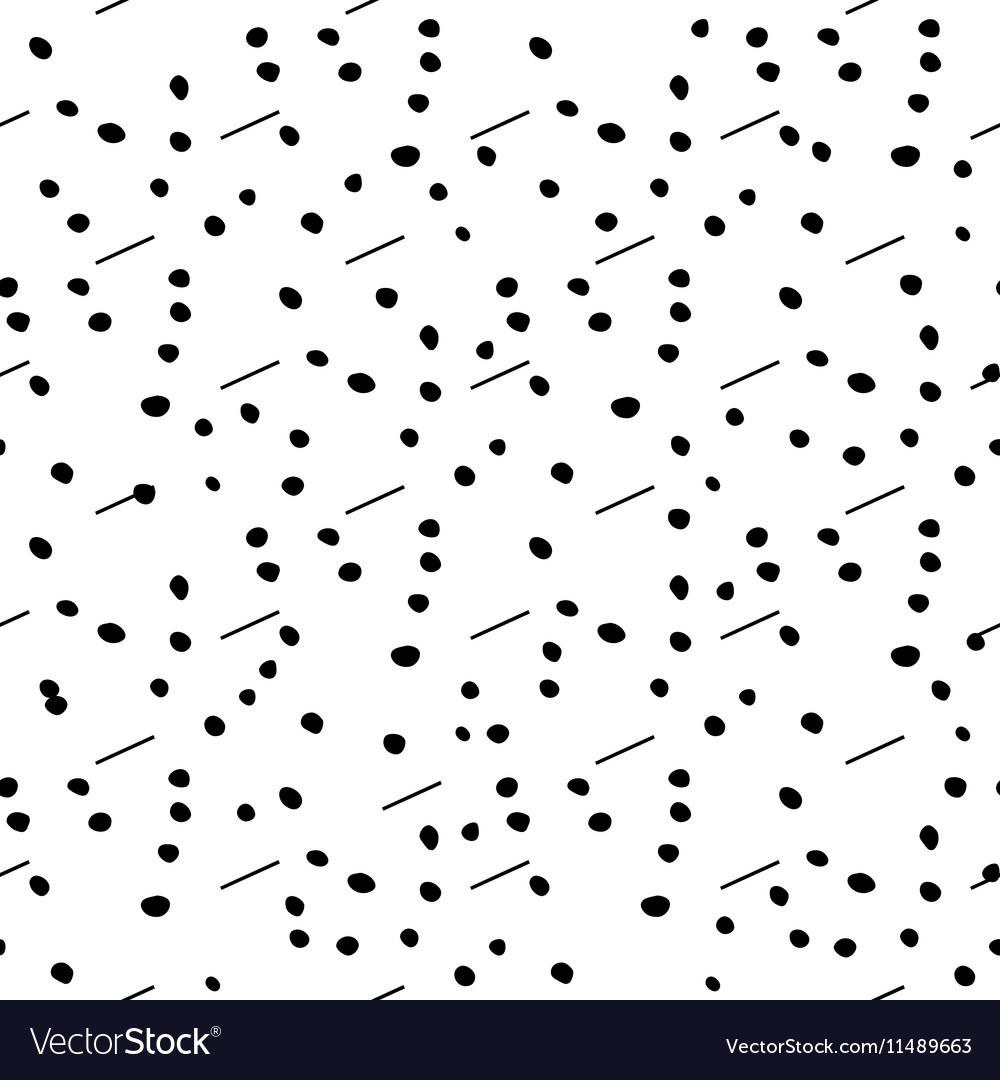 Seamless pattern with polka dot texture