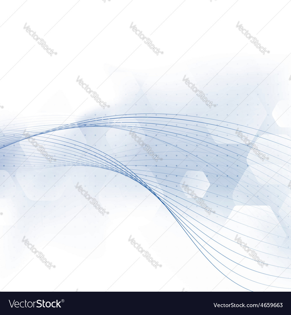 Speed Lines & Hexagon Abstract Background