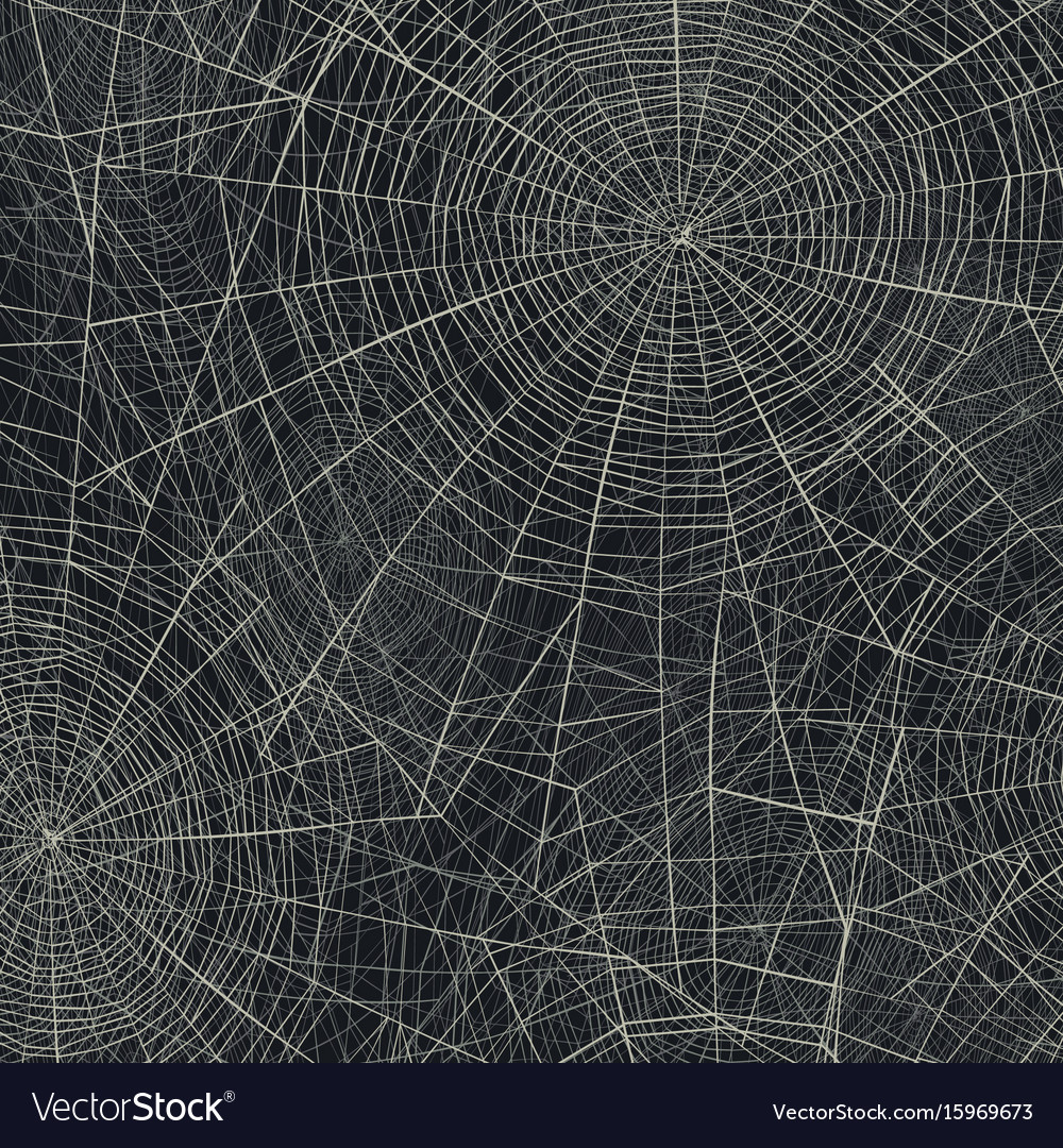 Abstract Spiderweb Halloween Background