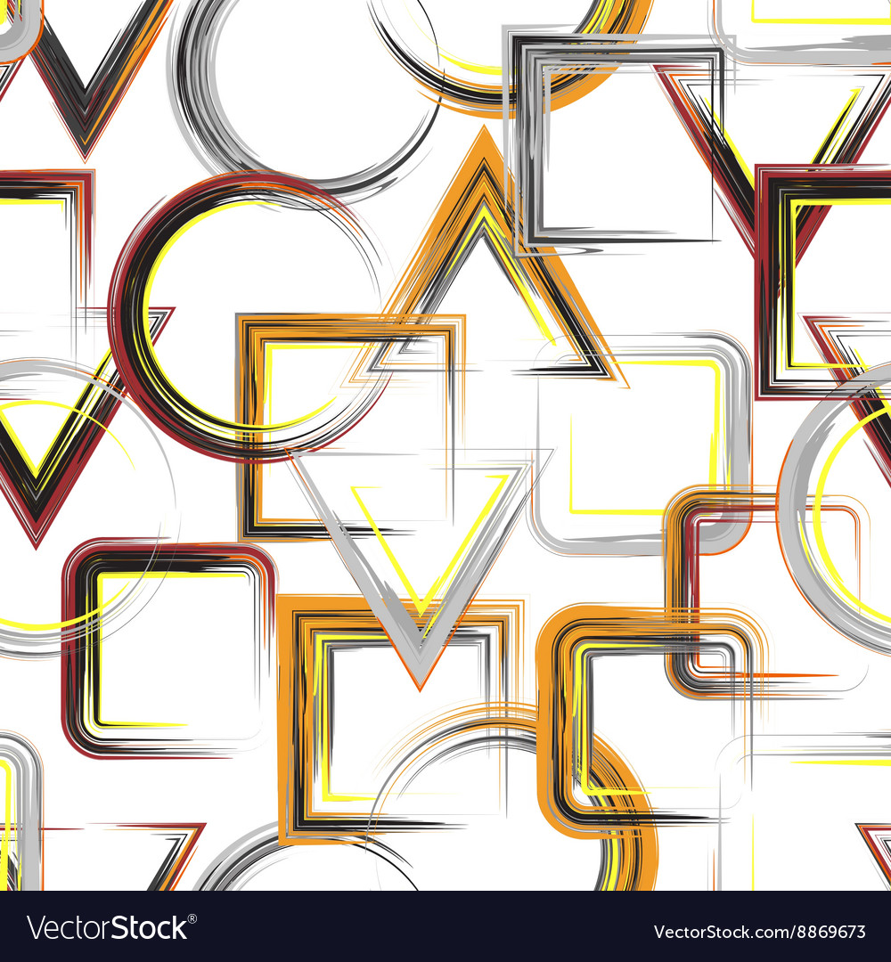 Squares pattern abstract geometric