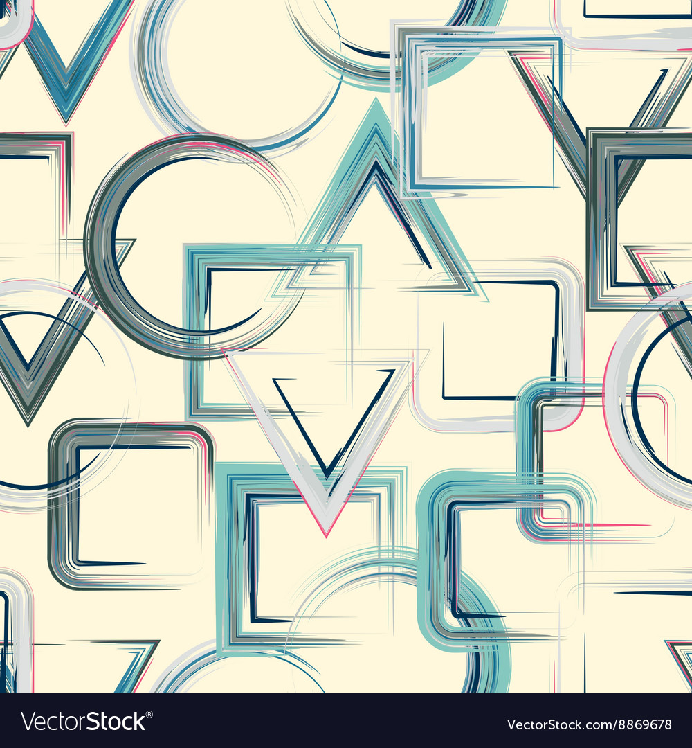 Squares pattern abstract geometric