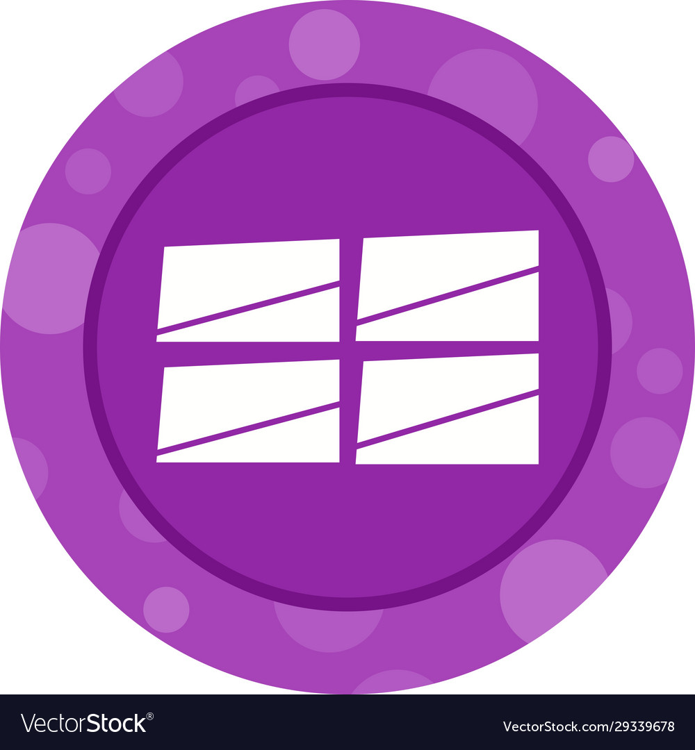 Fenster Glyph Icon - Moderne Fenster