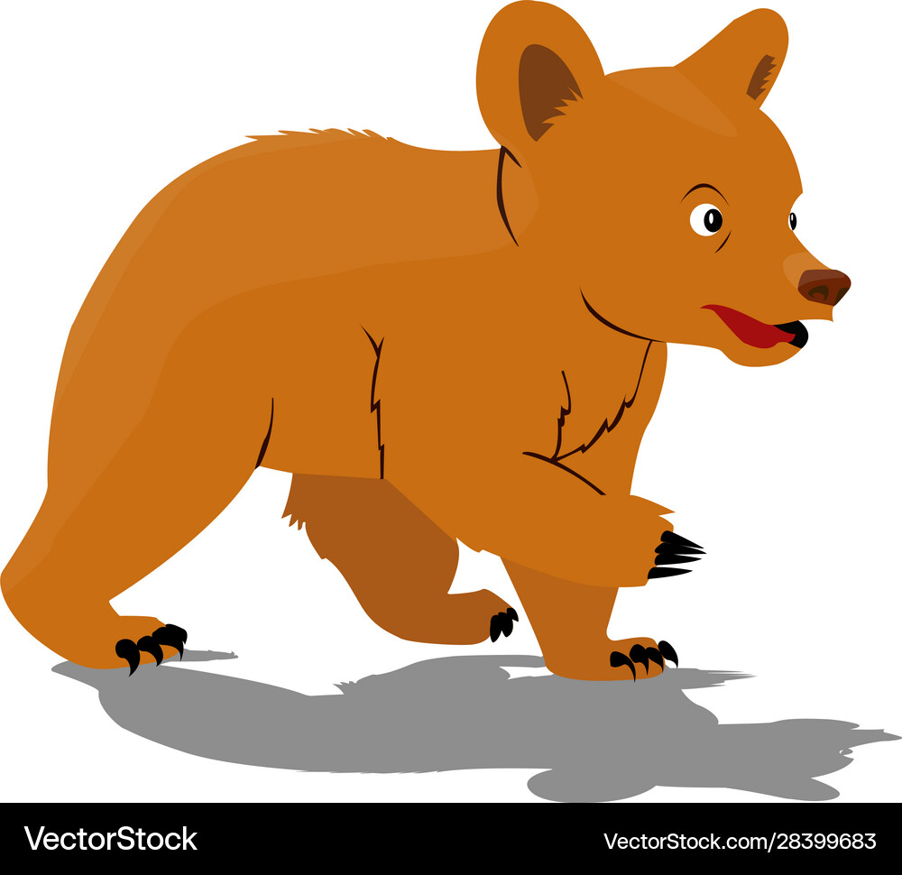 Bear image design Royalty Free Vector Image - VectorStock