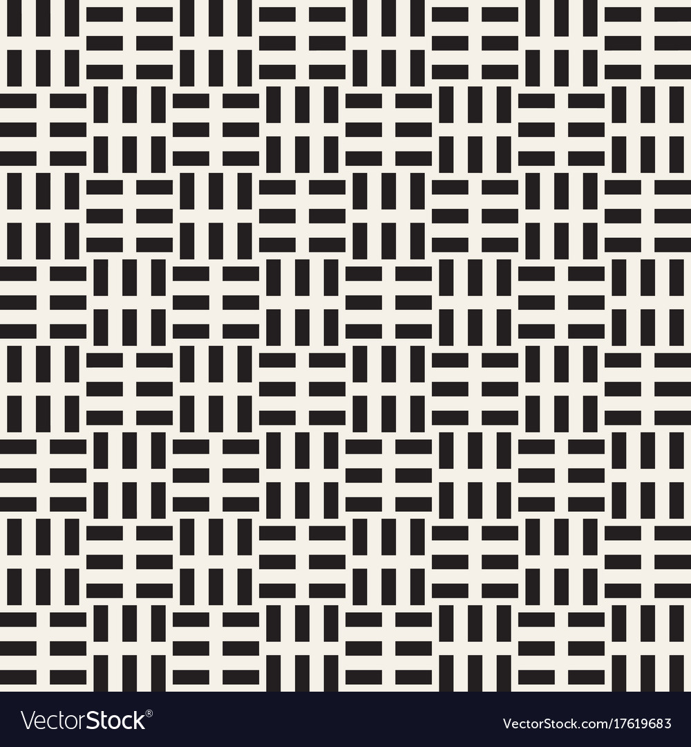 Bold Crosshatch Geometric Pattern