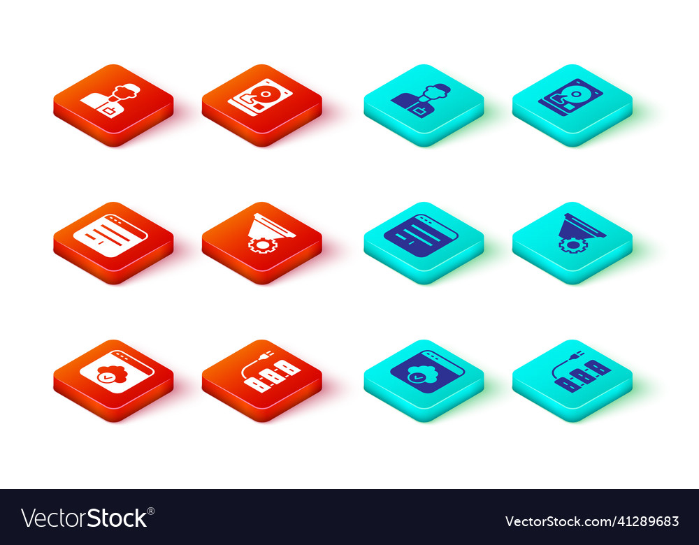 Set cloud technology data transfer server